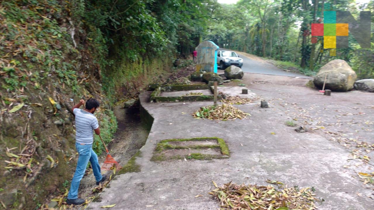 Realizan faena de limpieza en Fortín Viejo para mejorar imagen urbana