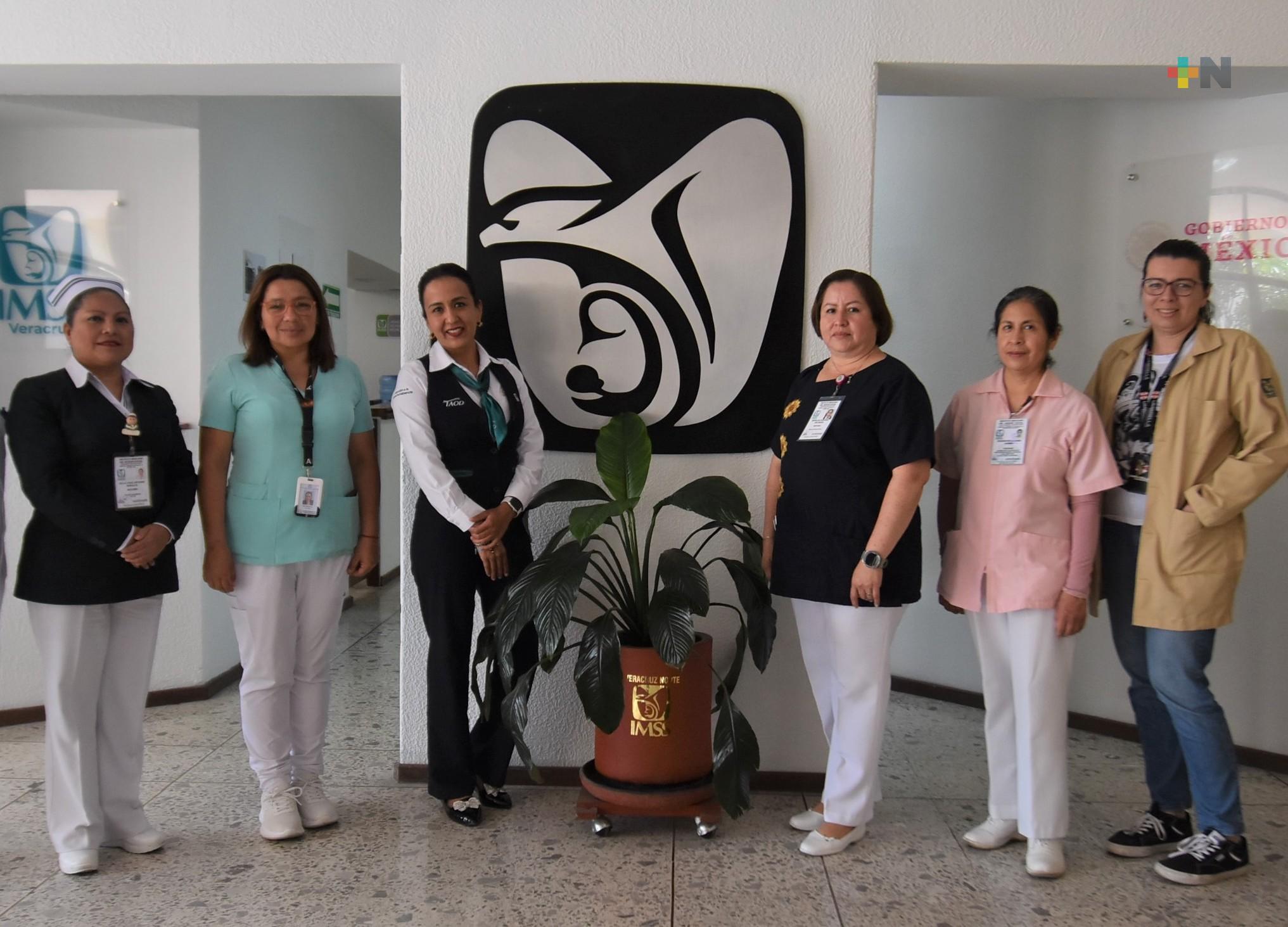 Reconoce IMSS Veracruz Norte contribución de orgullo oportunidad y